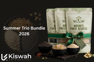 Summer Wellness Bundle Pakistan: Beat the Heat with Gond Katira, Tukhm Malanga & Ispaghol Husk